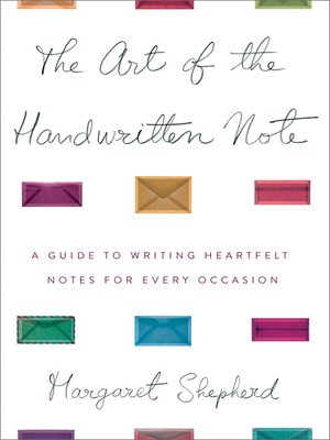 The Art of the Handwritten Note - ebook